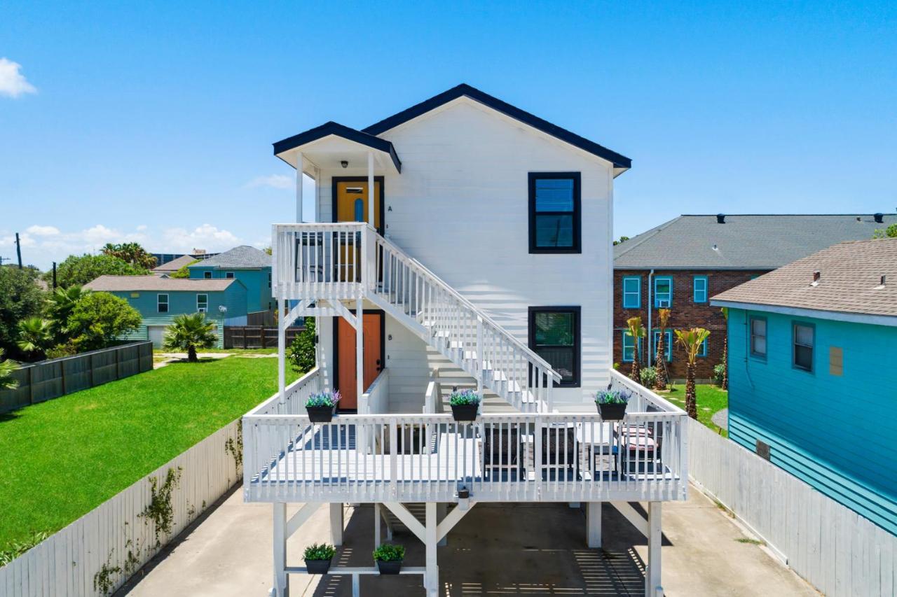 Villa Soleil House - Unit D Galveston Esterno foto